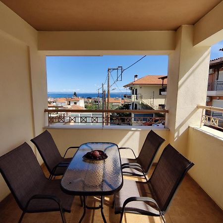 Astera - Seaview Apartment In Pefkohori Exterior foto